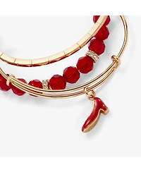 Alex and Ani The Wizard of Oz Dorothy Bangles Set of 3