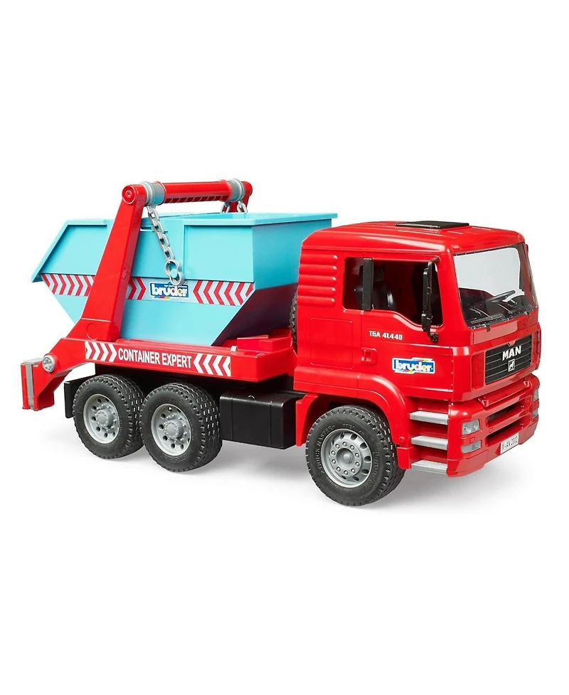 Bruder 1/16 Man Tga Skip Loader Container Truck