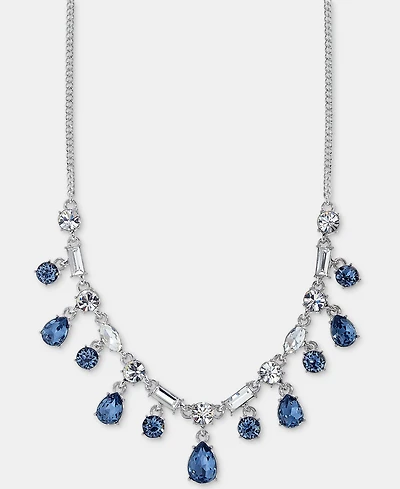 Givenchy Crystal Shaky Statement Necklace, 16" + 3" extender