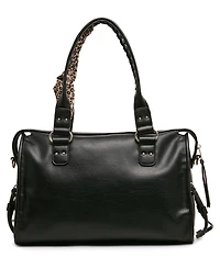 Madden Girl Vander Medium Scarf Detail Bowler Handbag