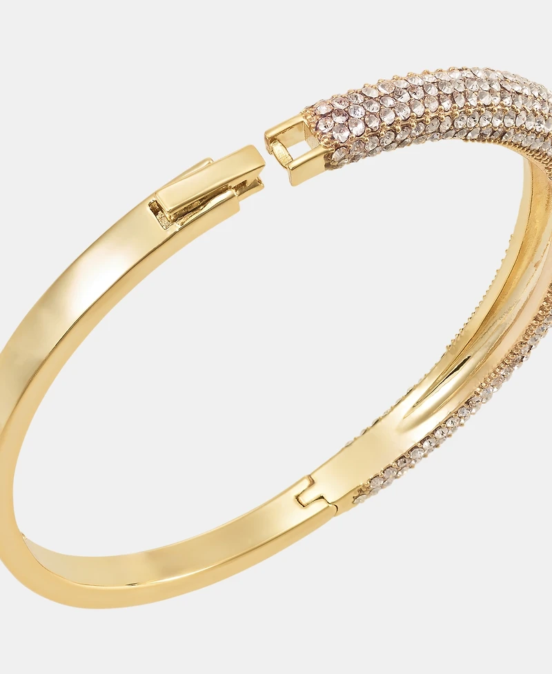 Givenchy Pave Bangle Bracelet