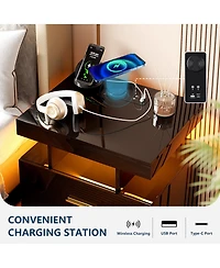 Vlsrka Ashten 2 - Drawer Nightstand