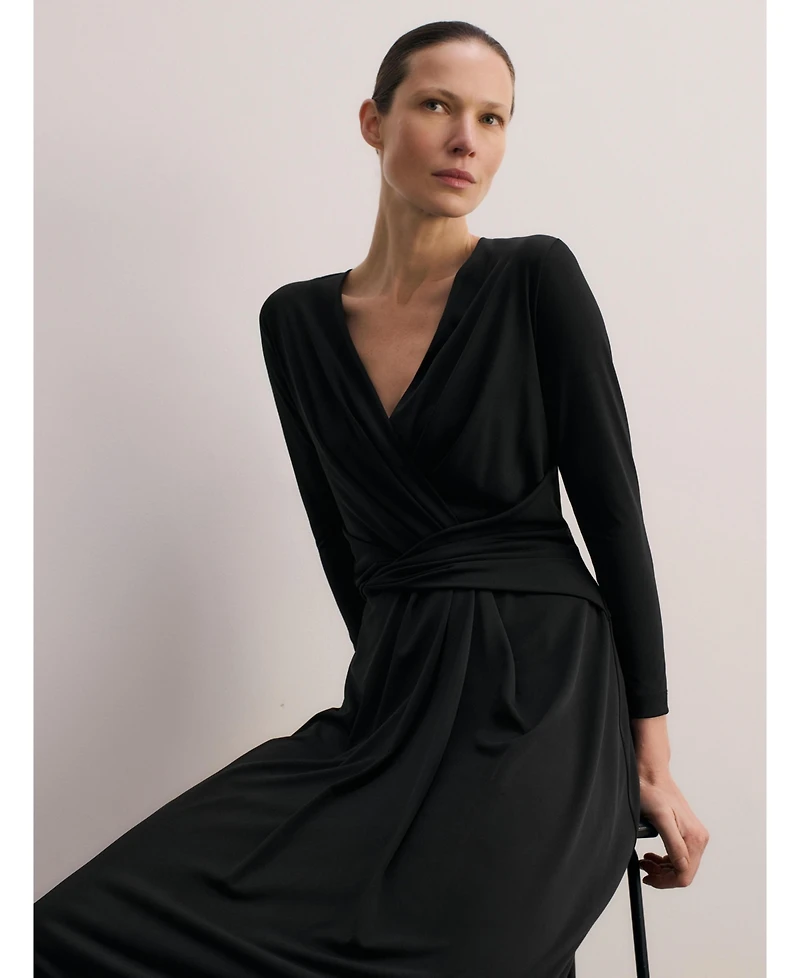 The Fold Women's Auletta Jersey Dress