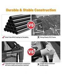 Yescom 2 Pack Metal Frame Pool Float Storage Bin Basket Extra Large for Toy Raft Noodles