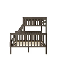 Max & Lily Solid Wood Twin Xl over Queen Bunk Bed for Kids