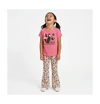 Mightly Kids Fair Trade Organic Cotton Graphic Short Sleeve T-Shirt