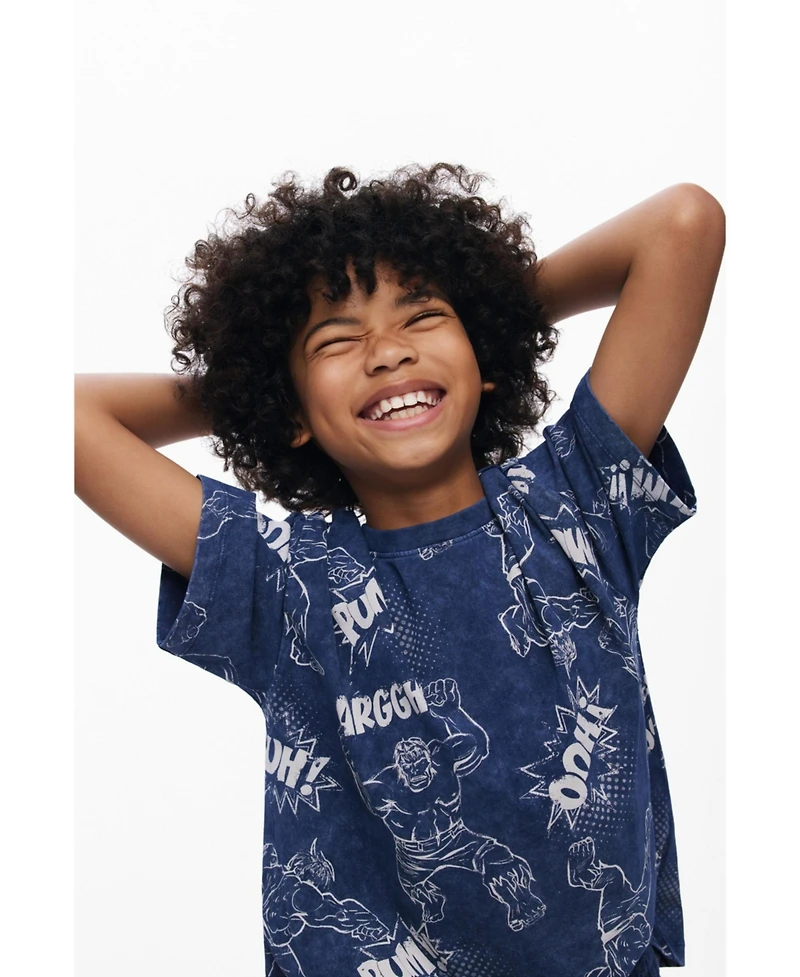 Desigual Boys Boys's Hulk Comic T-Shirt