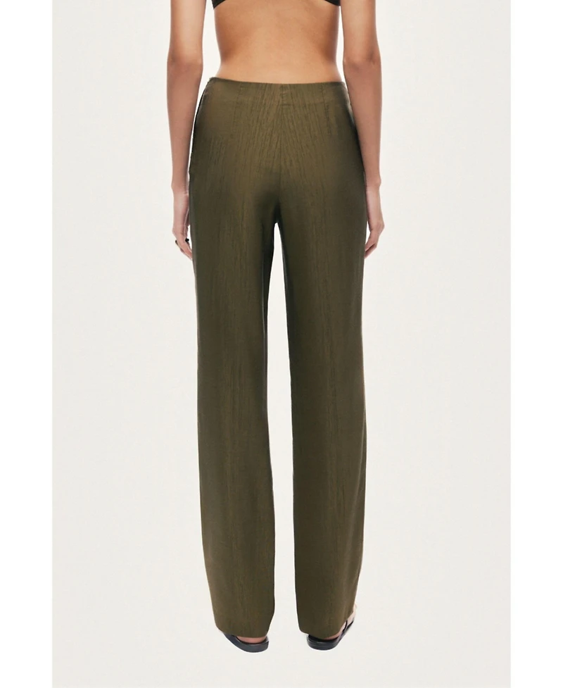Nocturne Women's Straight-Leg Tailored Pants