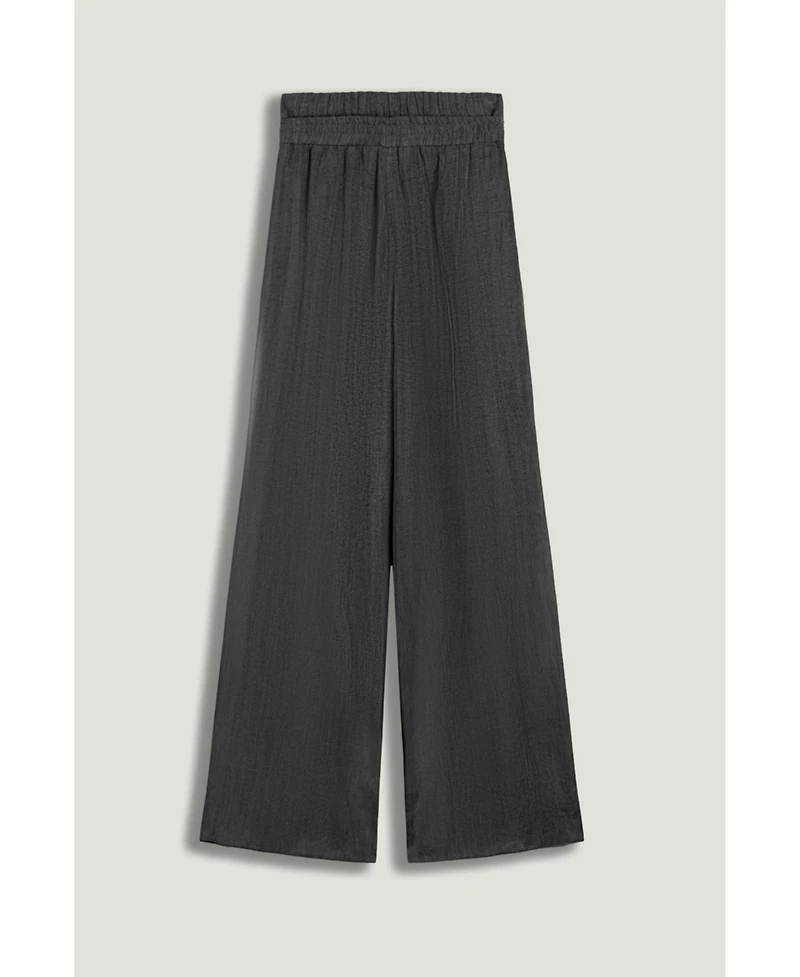 Nocturne Women's Relaxed Wide-Leg Pants