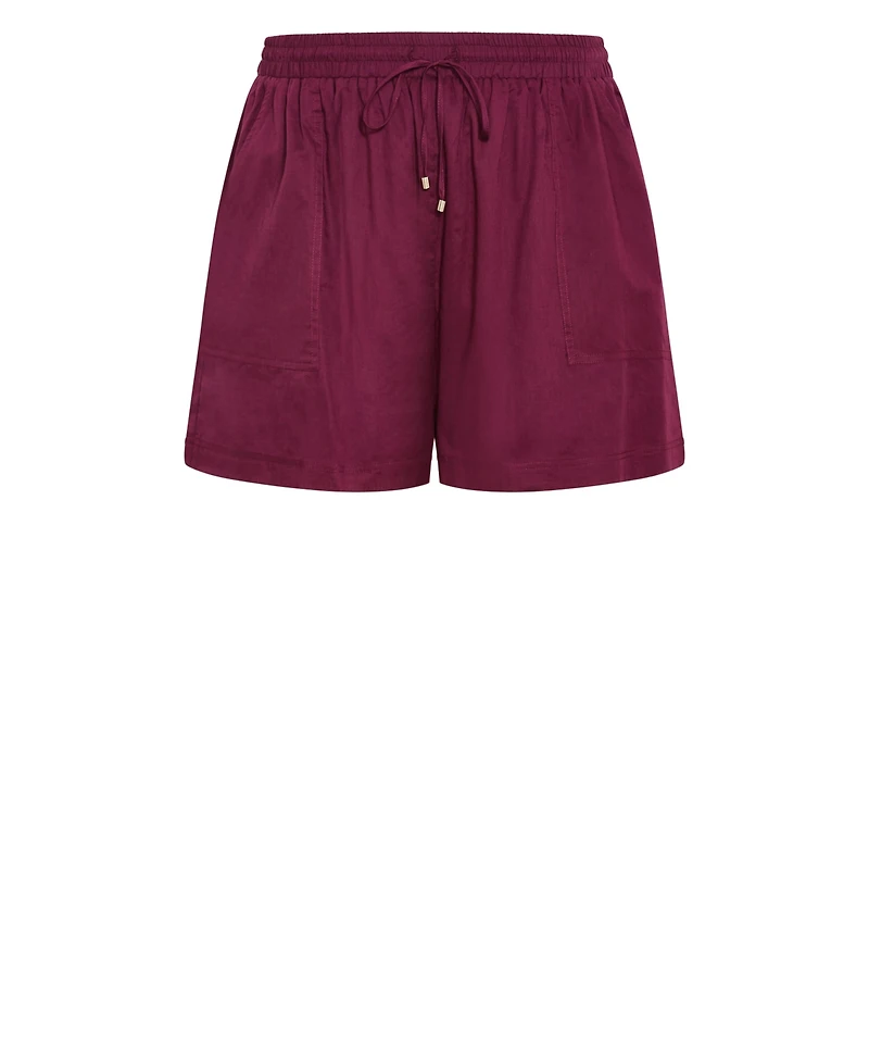 City Chic Women's Lola Cotton Short