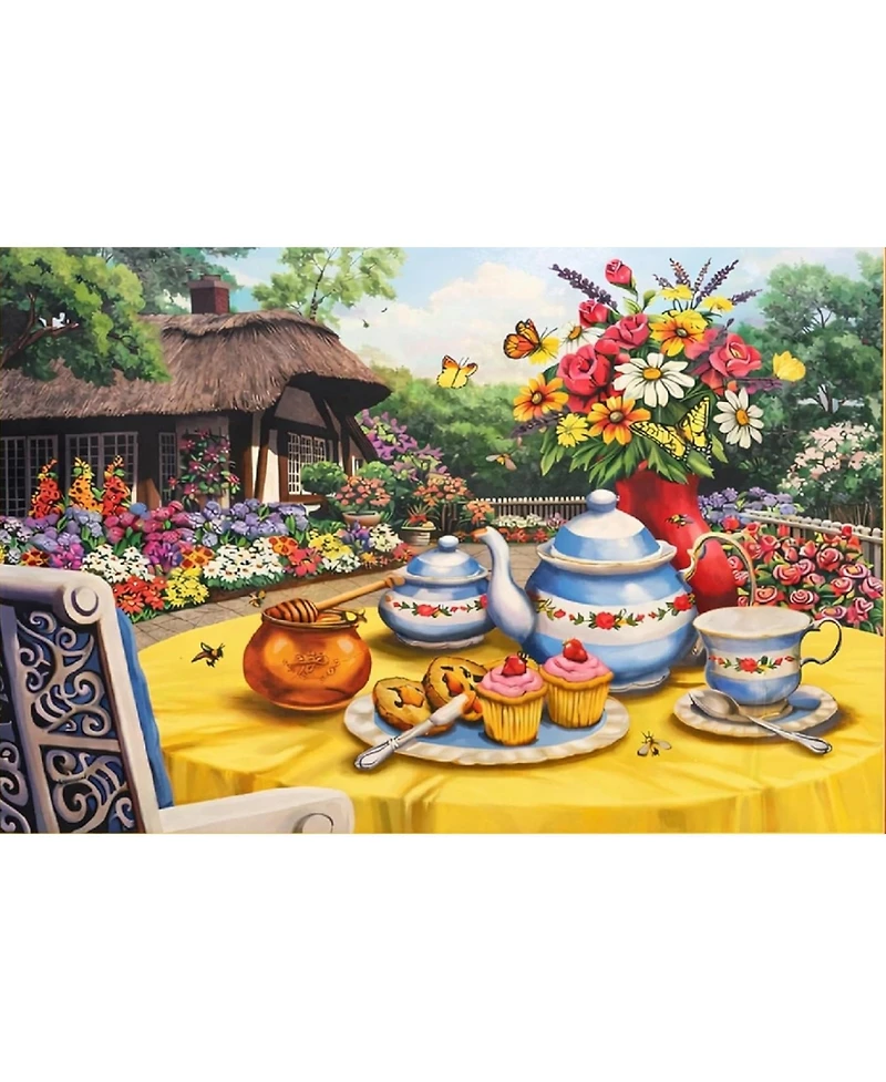 SunsOut Honey and Tea 1000 piece Jigsaw Puzzle for Adults Large Pieces
