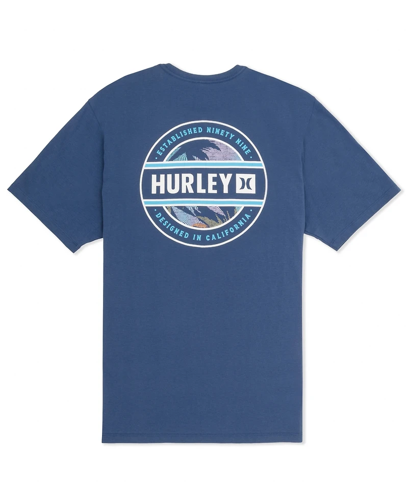 Hurley Men's Classic Crewneck Short-Sleeve T-Shirt