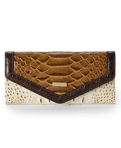 Brahmin Veronica Rambla Textured Envelope Wallet