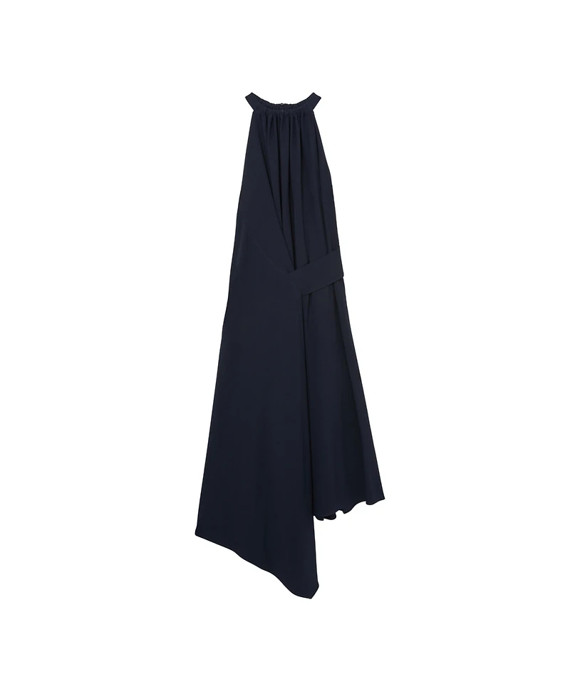 Reiss Women's Drape-Detail Sleeveless Midi Dress