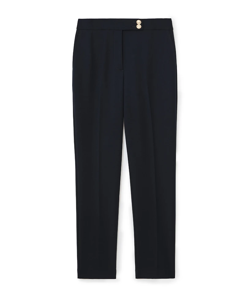 Reiss Women's Gabriel Tapered Button-Detail Pants