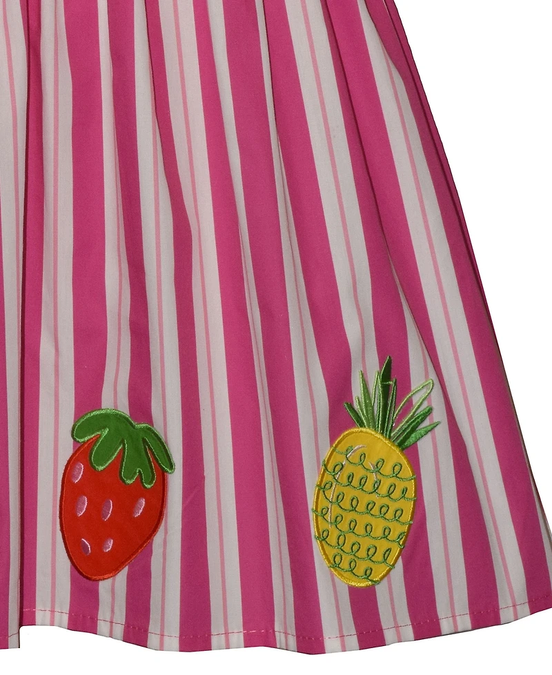 Bonnie Jean Toddler Girls' 2T-6X Fruit Applique Dress