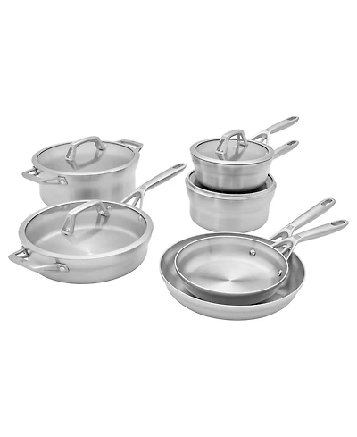 Zwilling Motion Stainless Steel 10-Pc. Cookware Set