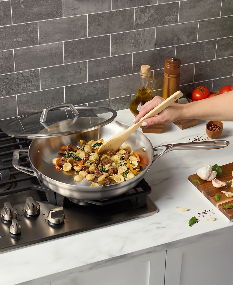 Zwilling Motion Stainless Steel 13.5" Deep Fryer with Lid