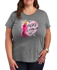 Hybrid Apparel Plus the Muppets Fierce and Fabulous Miss Piggy Short-Sleeve Graphic T-Shirt