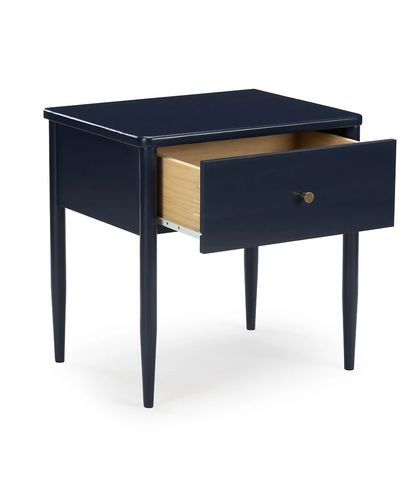 Max and Lily Harbor 1 Drawer Nightstand