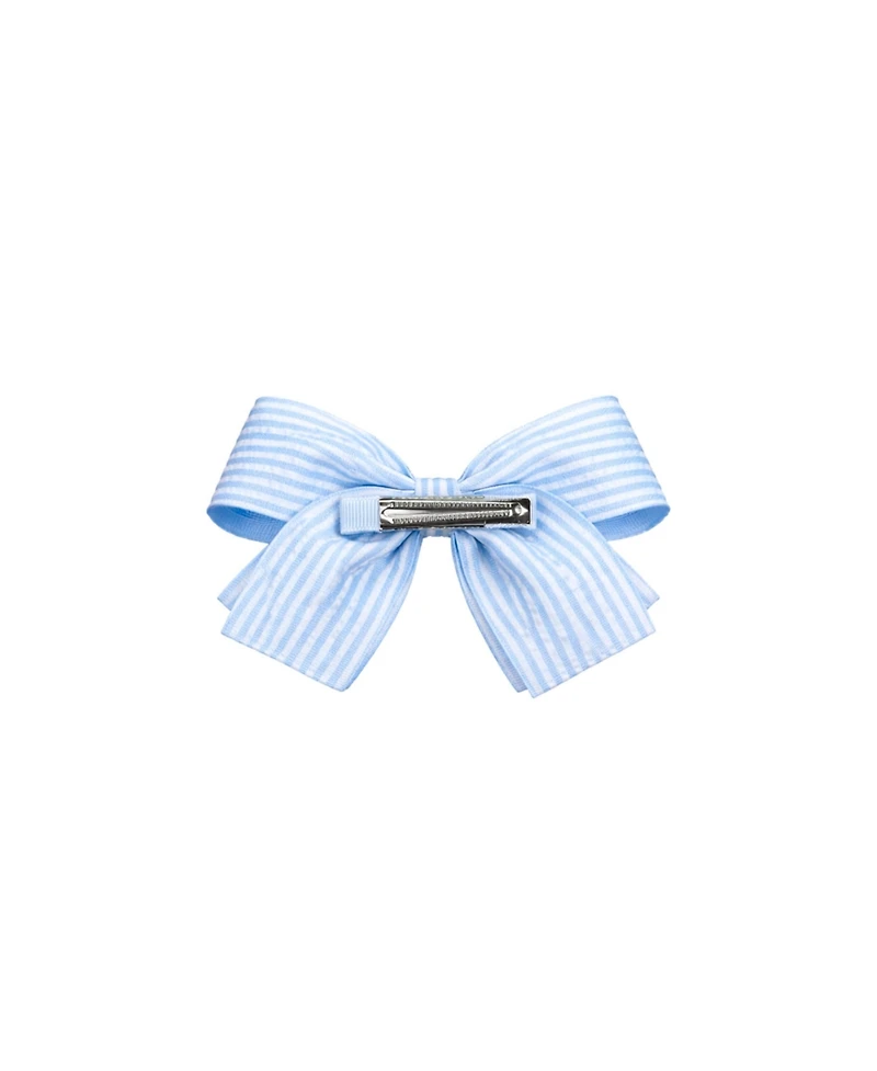 Bits and Bows Little/Big Girls Golf Ball Seersucker Hair Bow