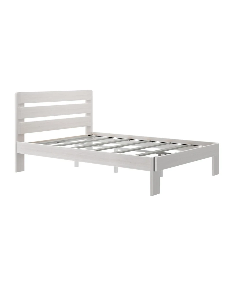 Max & Lily Farmhouse Queen Slat Bed