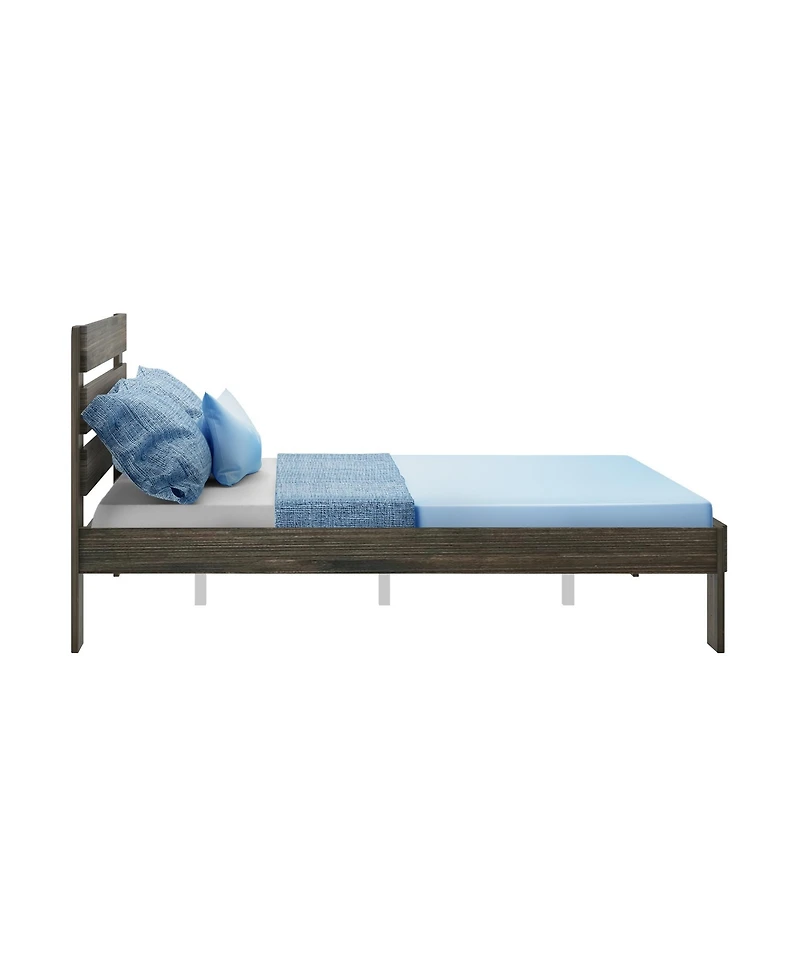 Max & Lily Farmhouse Queen Slat Bed
