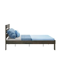 Max & Lily Farmhouse Queen Slat Bed