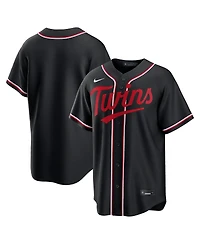 Nike Men's Black Minnesota Twins 2026 Replica Fashion Jersey