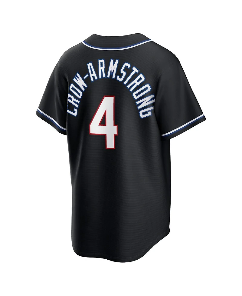 Nike Men's Pete Crow-Armstrong Black Chicago Cubs 2026 Replica Fashion Jersey