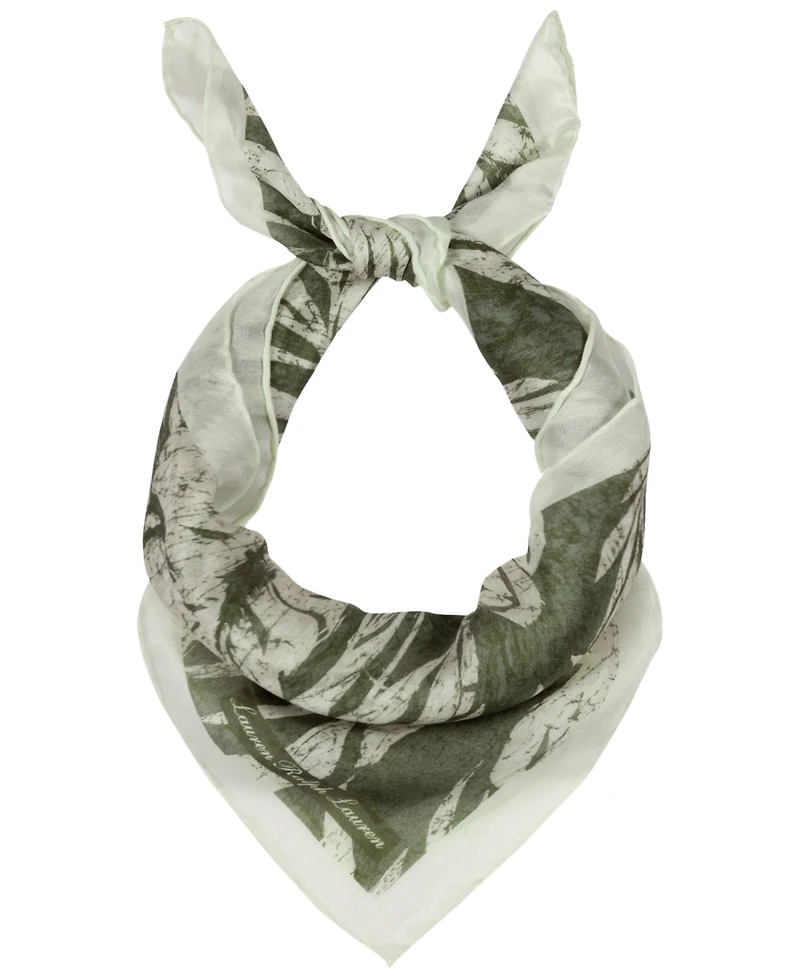 Lauren Ralph Lauren Palm Leaves Square Scarf
