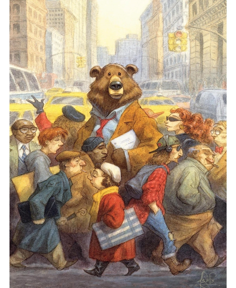 New York Puzzle Company City Bear 1000 Piece Puzzle