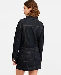 Tommy Hilfiger Women's Cotton Collared Denim Jacket