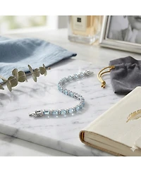 Simona Emerald Bracelet in Sterling Silver