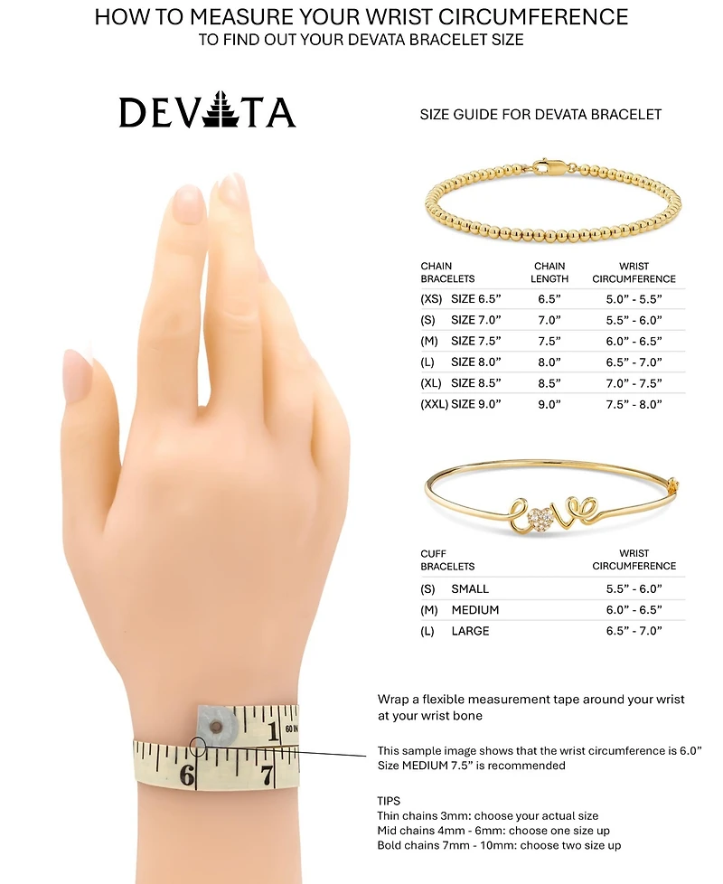 Devata Dragon Skin Chain Bracelet in Sterling Silver and 18K Gold