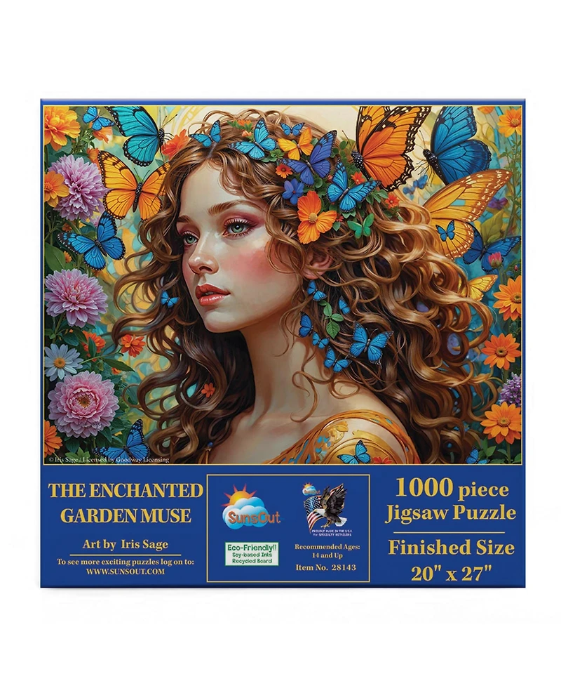 SunsOut The Enchanted Garden Muse 1000 piece Jigsaw Puzzle for Adults