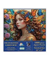 SunsOut The Enchanted Garden Muse 1000 piece Jigsaw Puzzle for Adults