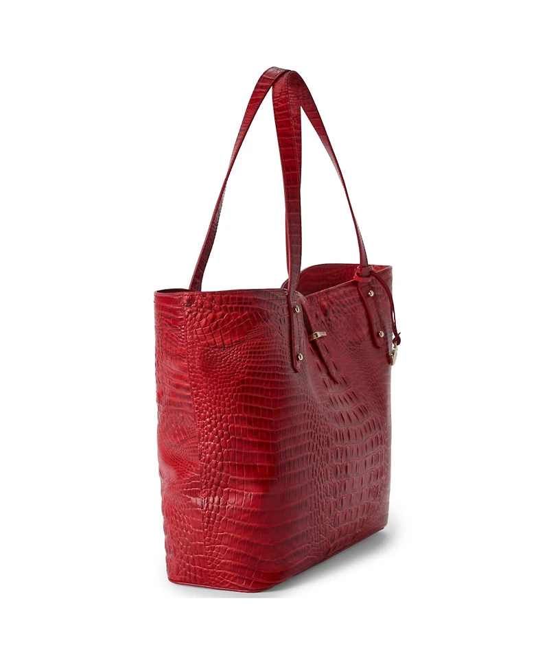 Brahmin All Day Extra-Large Leather Tote Handbag