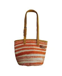 Sawa Sawa Harvest Glow Handmade Sisal Medium Tote Purse