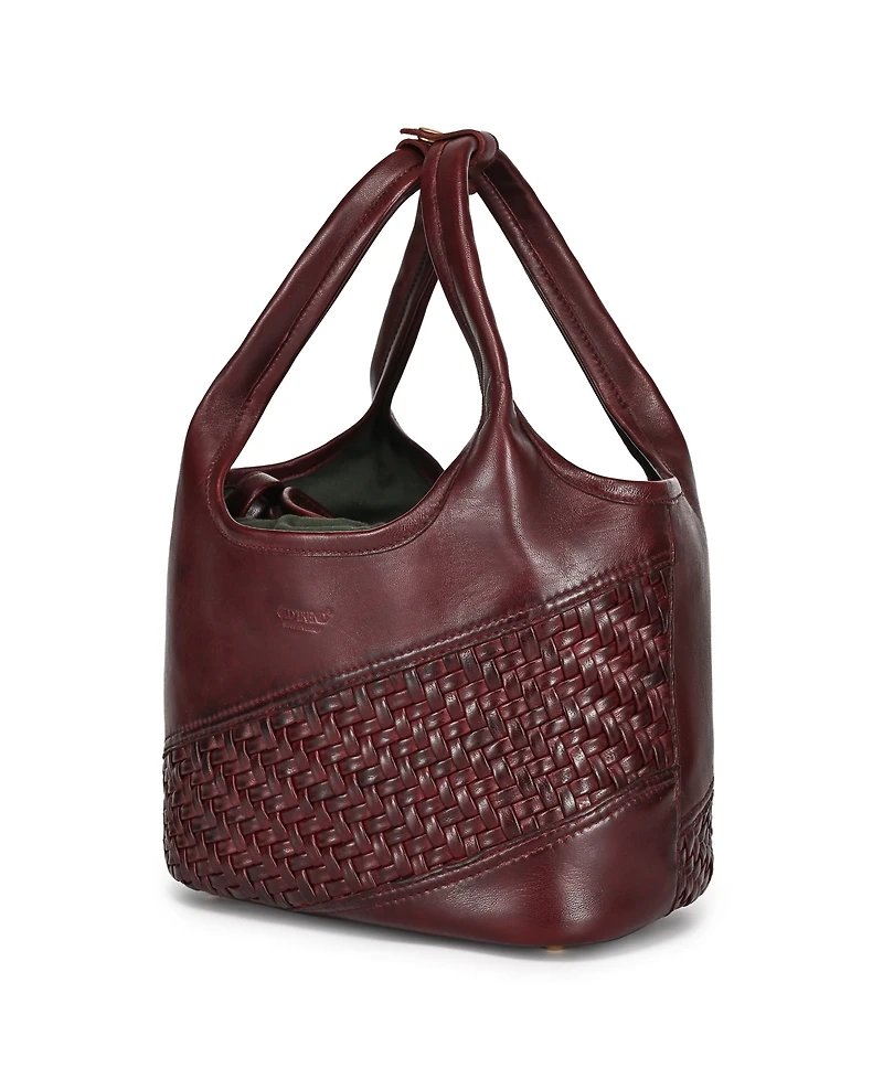 Old Trend Lily Small Handwoven Tote Handbag
