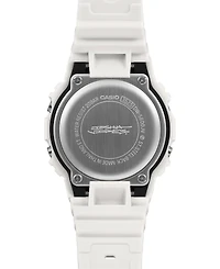 G-Shock Men's Japanese Quartz Digital White Resin Watch 42.8mm