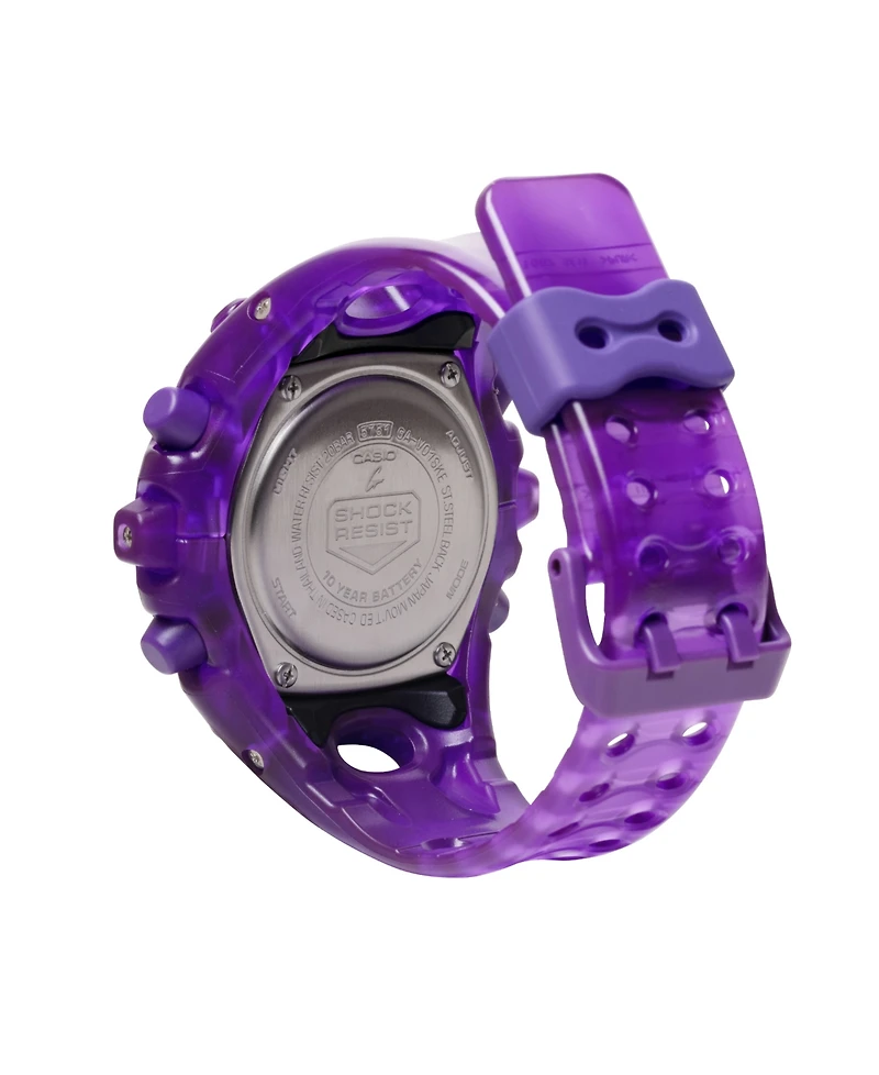 G-Shock Men's Japanese Quartz Analog Digital Purple Resin Watch 58.2mm