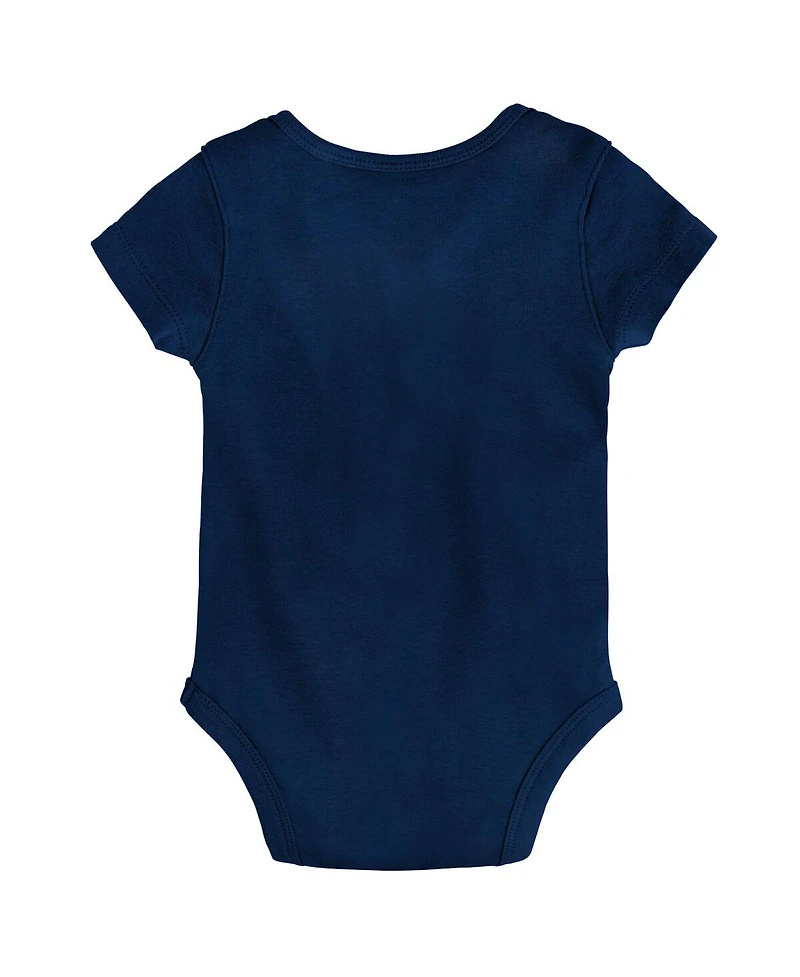 Outerstuff Baby Boys and Girls Navy Michigan Wolverines 2026 Ncaa Men's Basketball National Champions Bodysuit