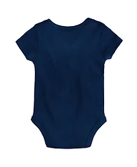 Outerstuff Baby Boys and Girls Navy Michigan Wolverines 2026 Ncaa Men's Basketball National Champions Bodysuit