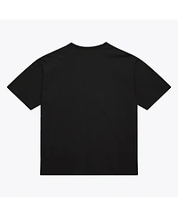 Mitchell & Ness Women's Black Los Angeles Dodgers Back 2 Rings Boxy Cropped T-Shirt