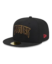 New Era Men's Black Pittsburgh Pirates 2026 City Connect 59FIFTY Fitted Hat