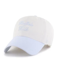 '47 Brand Women's White Buffalo Bills Gelato Two-Tone Clean Up Adjustable Hat