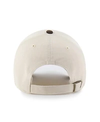 '47 Brand Men's Natural/Brown Washington Nationals Two-Tone Fashion Clean Up Adjustable Hat