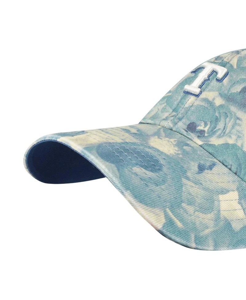 '47 Brand Women's Blue Texas Rangers Gardenia Clean Up Adjustable Hat