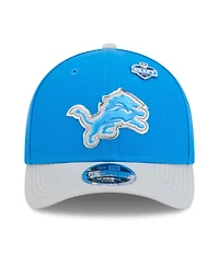 New Era Men's Blue/Silver Detroit Lions 2026 Nfl Draft 9FORTY M-Crown Adjustable Hat